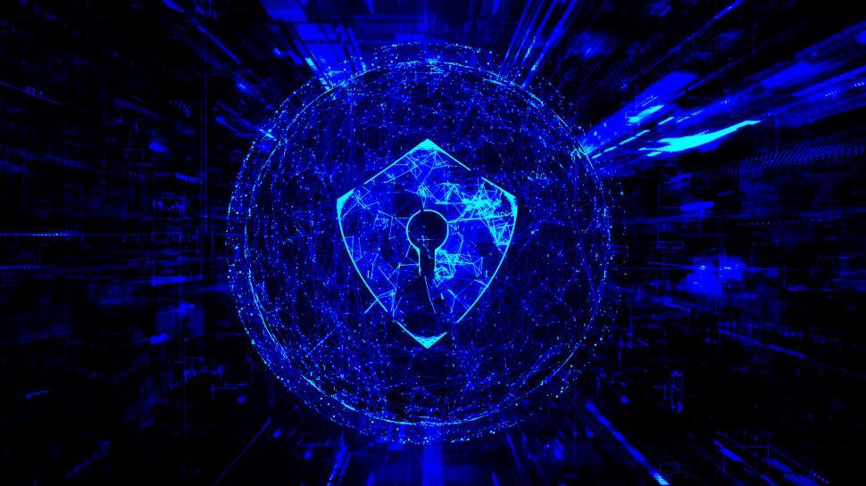 Free Image of Web Security - Cybersecurity - Concept with Digital Shield 