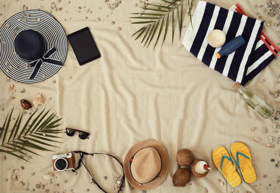 Free Image of Beach Vacation Background 