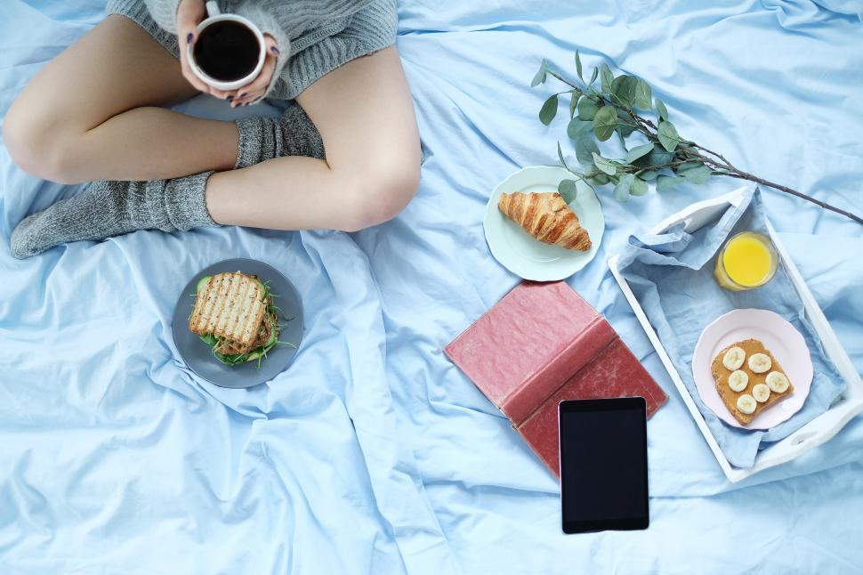 Free Image of Breakfast in bed 