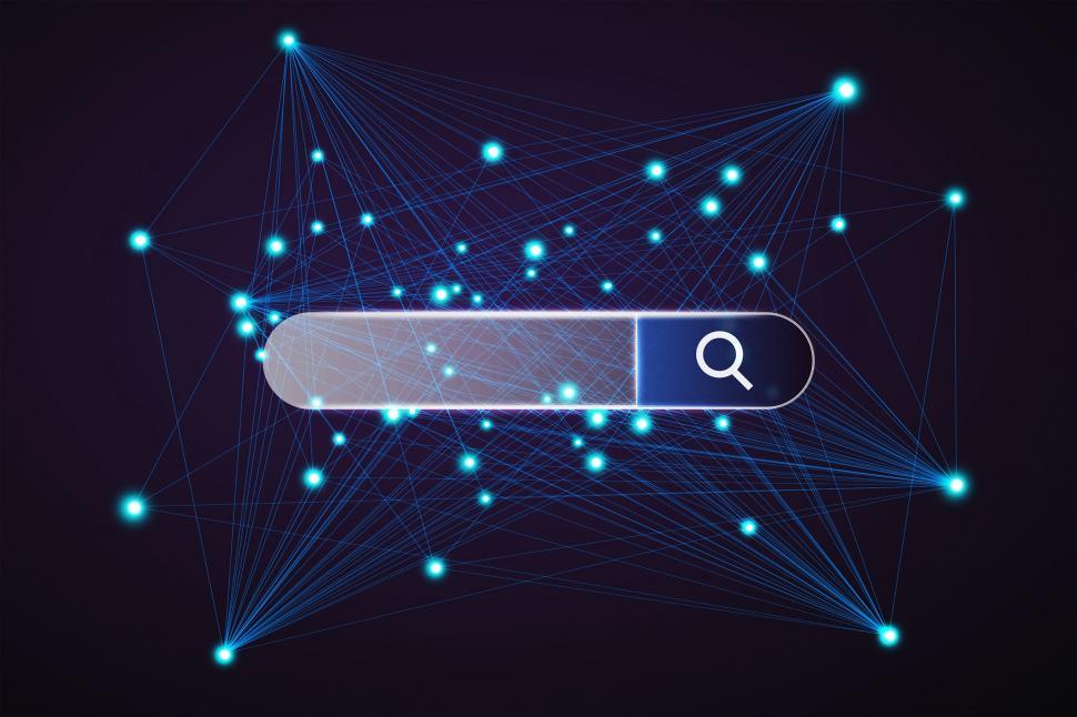 Free Image of Search Engine and Internet Browsing Concept with Search Bar 
