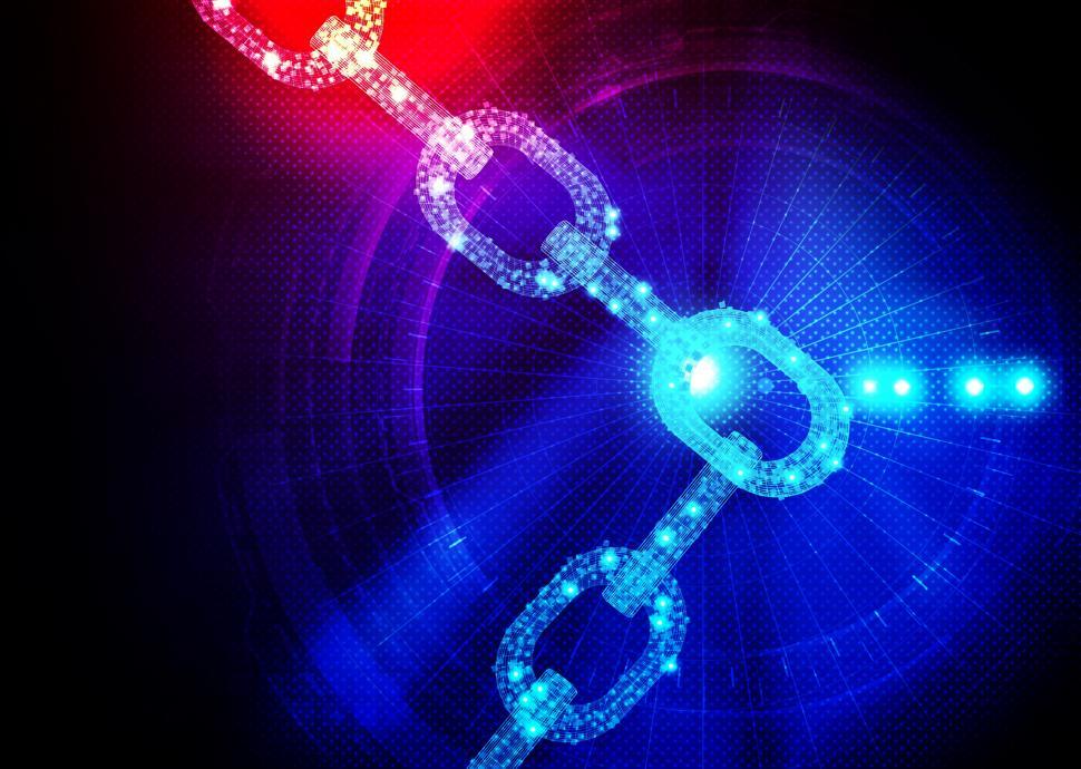 Free Image of Blockchain Network - Distributed Ledger Technology Concept 
