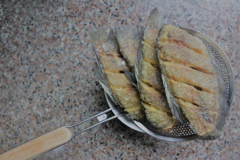 Free Image of Deep Fried Fish  