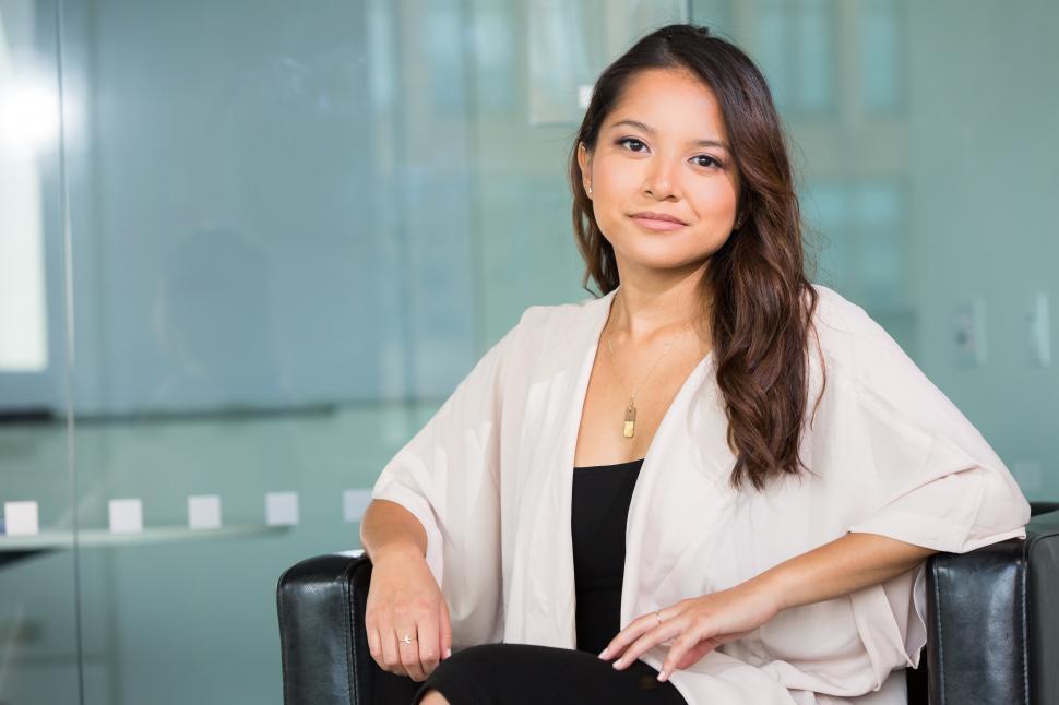 Free Image of Happy female professional - looking at camera 