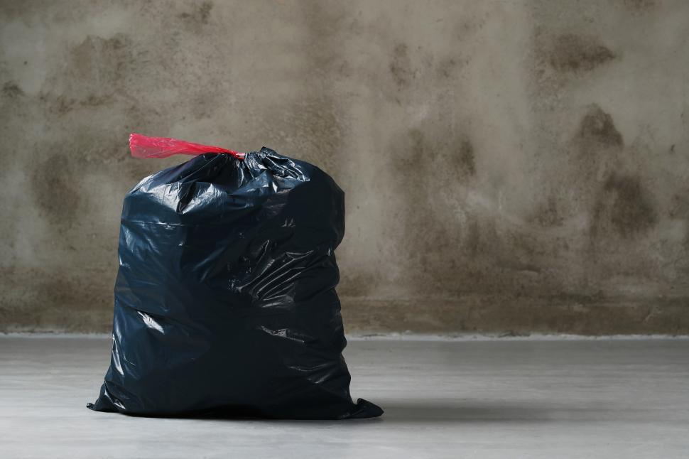 Free Image of Bag of garbage 