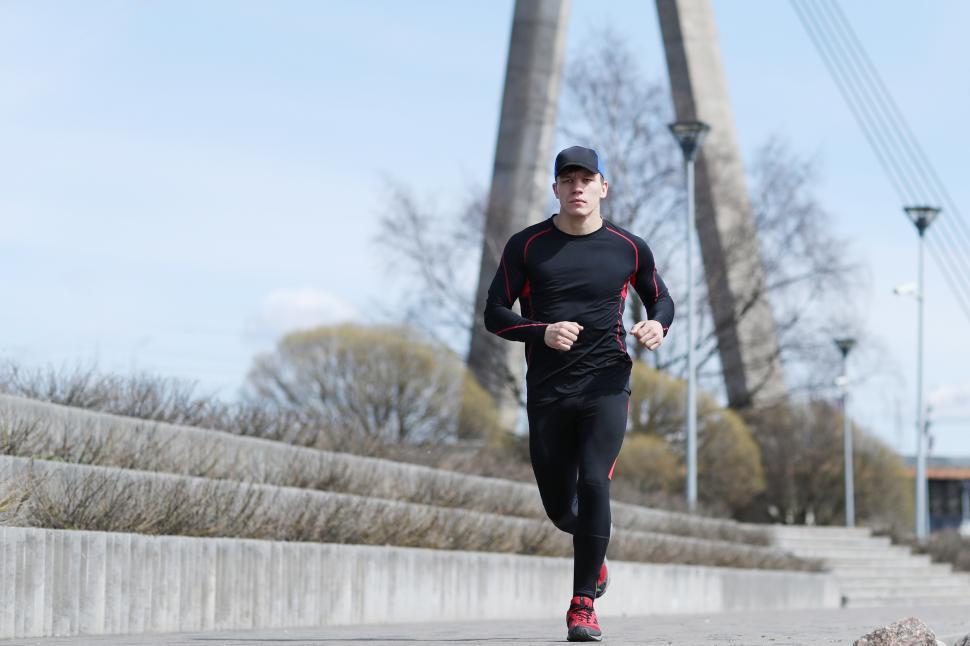 Free Image of Jogging outdoors 