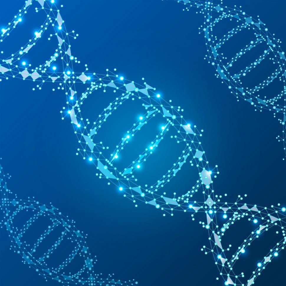 Free Image of Abstract DNA - Innovation in DNA Editing and Sequencing 