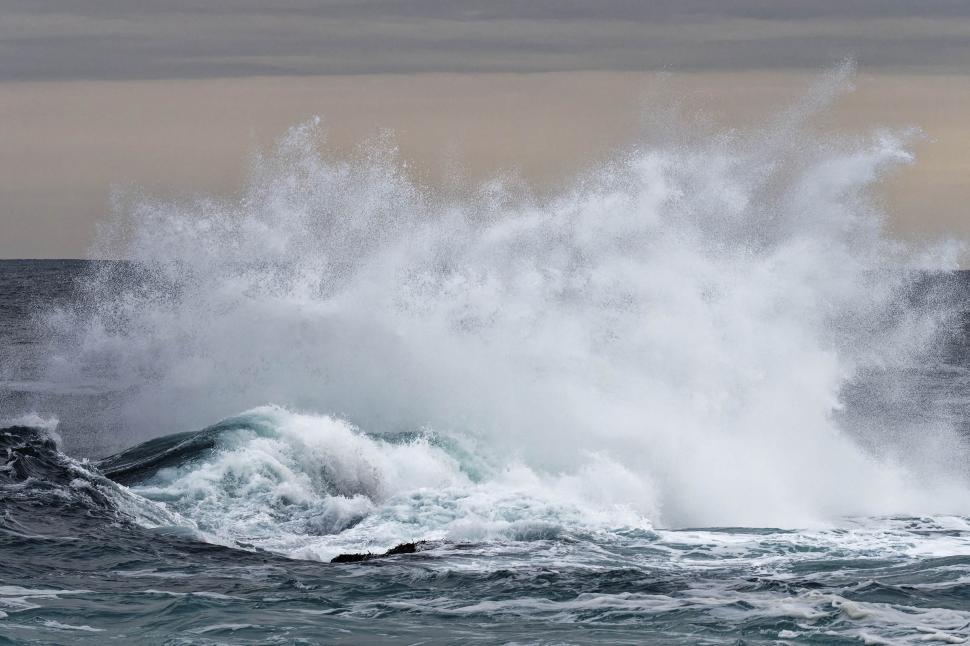 Free Image of Large wave 