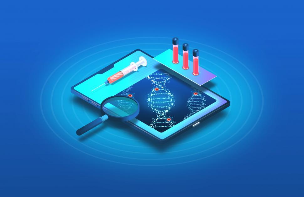 Free Image of Genetic Testing - Testing Blood with New Technologies to Detect  