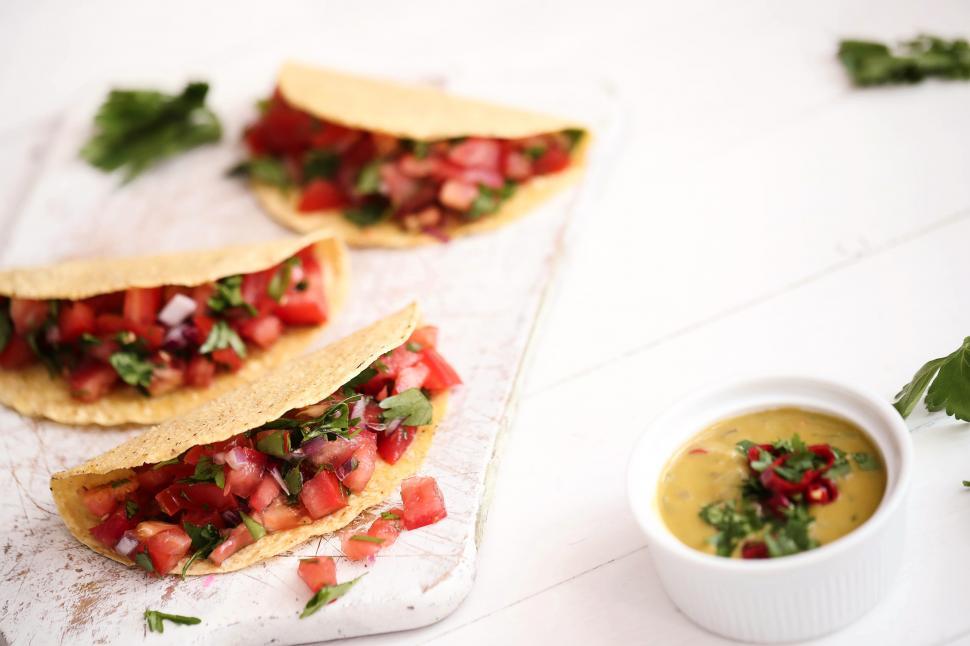 Free Image of Fresh tacos 