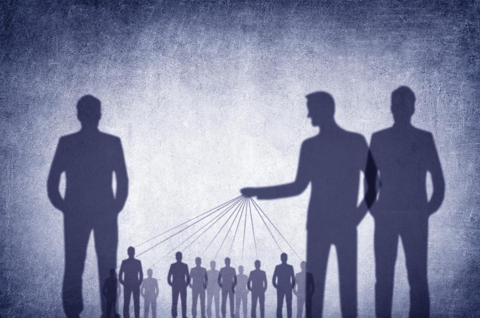 Free Image of Manipulation Concept - Manipulators Influencing People  