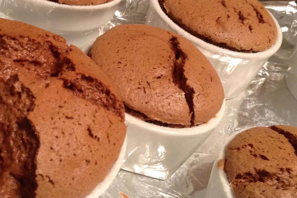 Free Image of Chocolate Souffle  