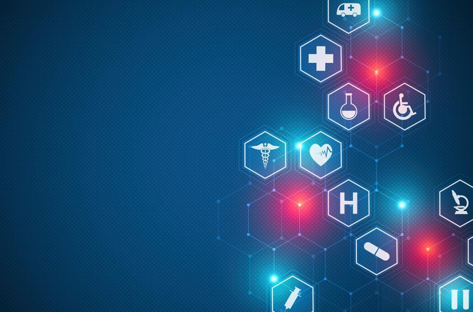 Free Image of Healthcare Technology Background - Healthcare Icons 