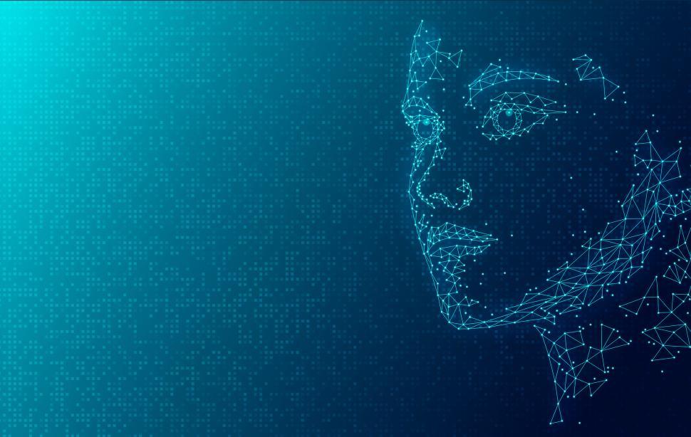Free Image of Artificial Intelligence Background - Abstract AI Background with 