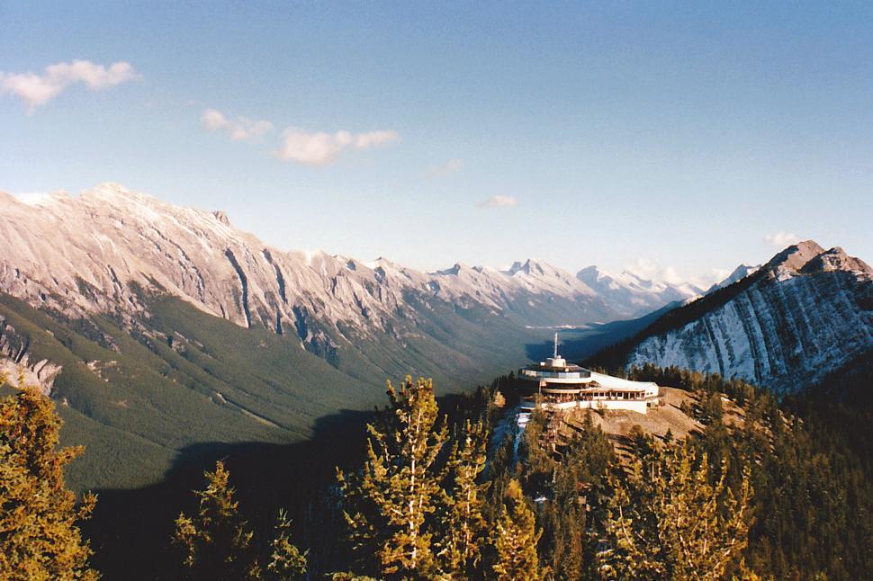 Free Image of Sulphur Mountain Summit 