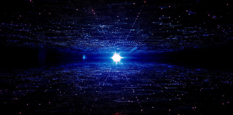 Free Image of Abstract Technology and Computation Background Concept 