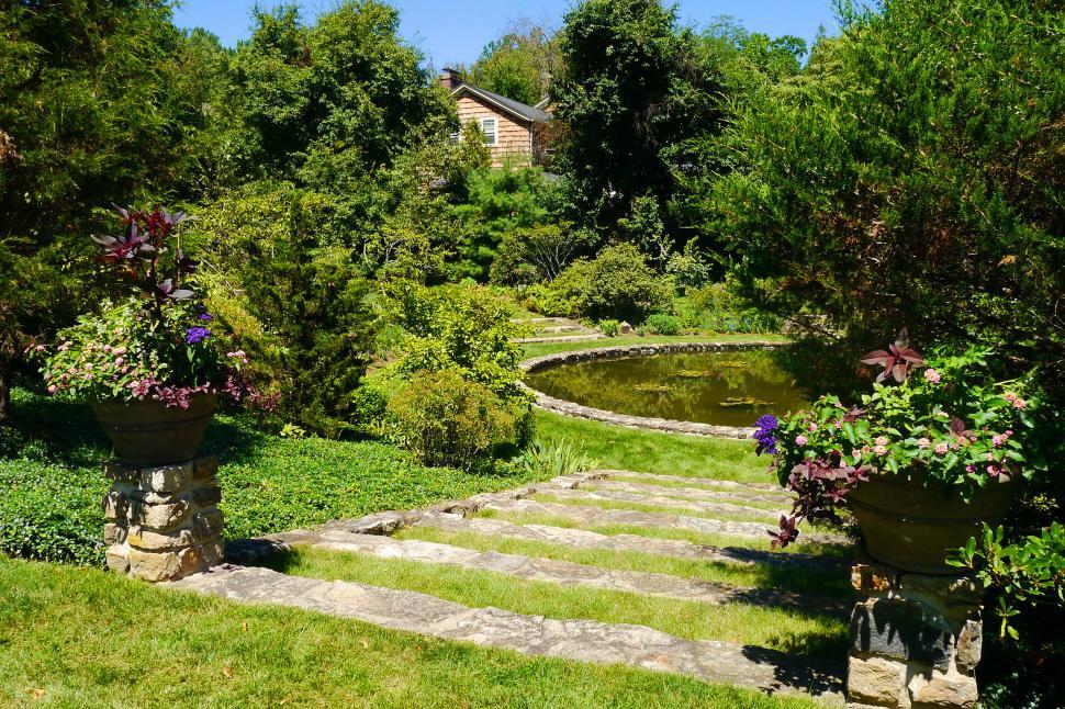 Free Image of Backyard Water Feature 