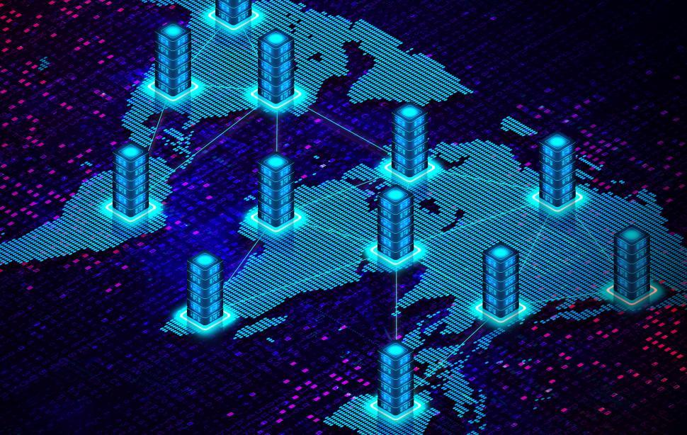 Free Image of Content Delivery Network - Edge Computing - CDN 