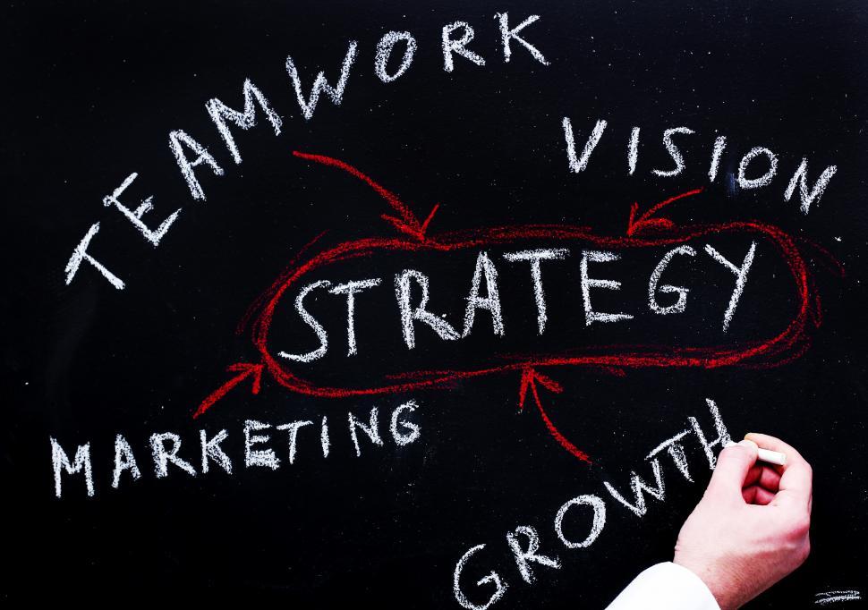 Free Image of Words of success on blackboard 