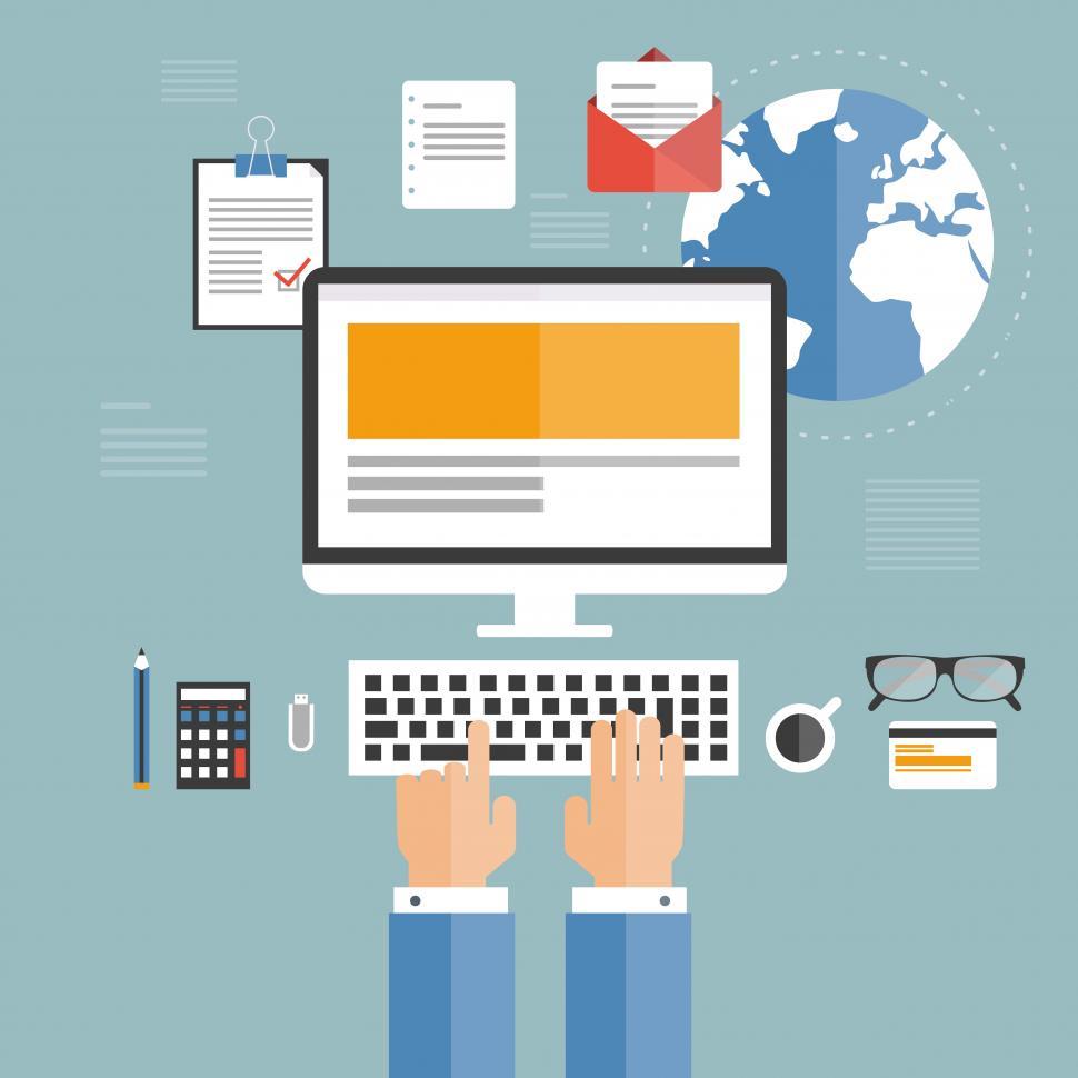 Free Image of Worldwide business concept  