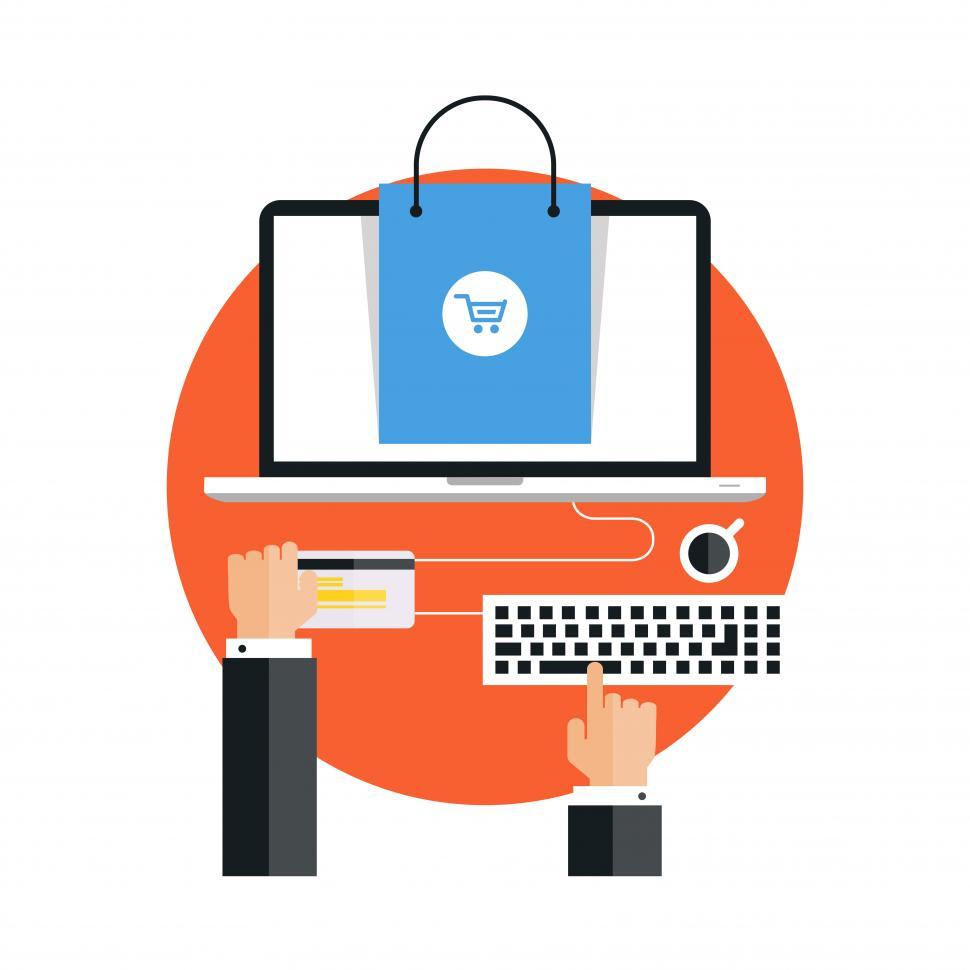 Free Image of E-commerce concept	  