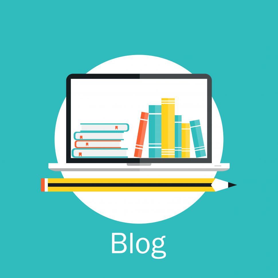 Free Image of Blogging	  