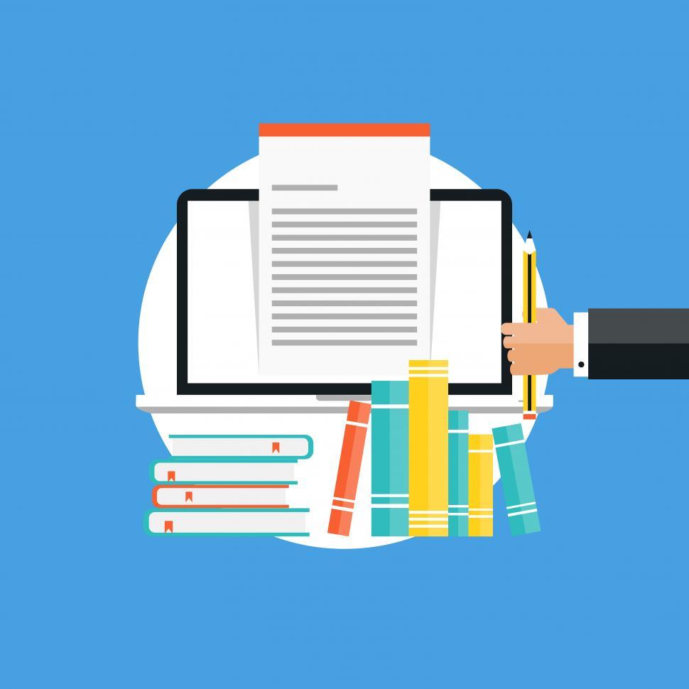 Free Image of Blogging	  