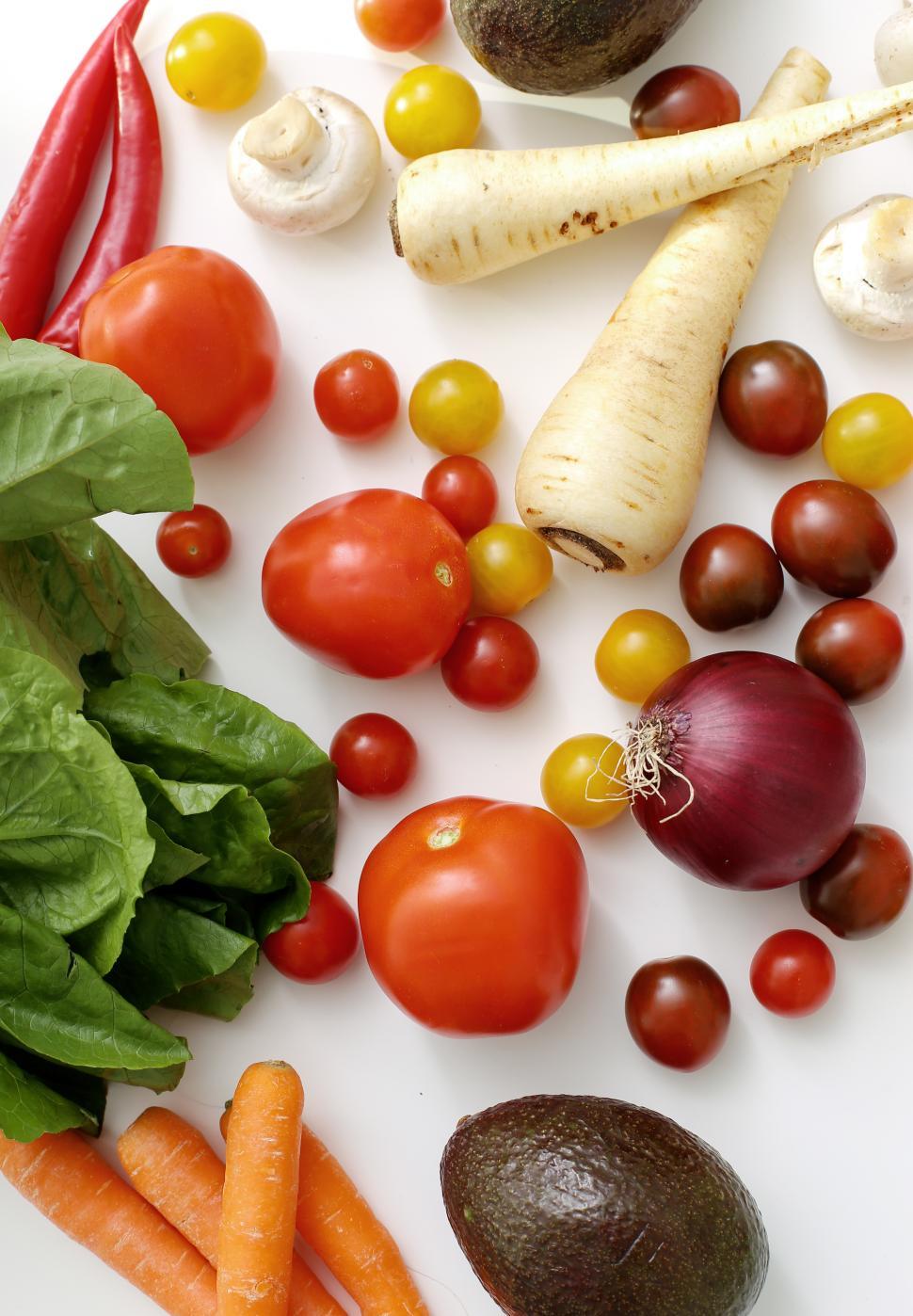 Free Image of Various Fresh Vegetables 