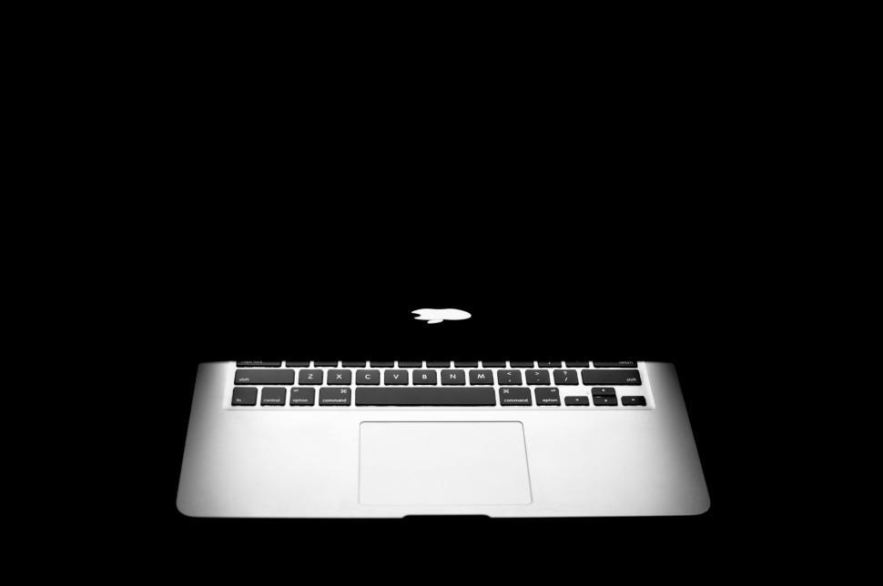 Free Image of Laptop at Night  