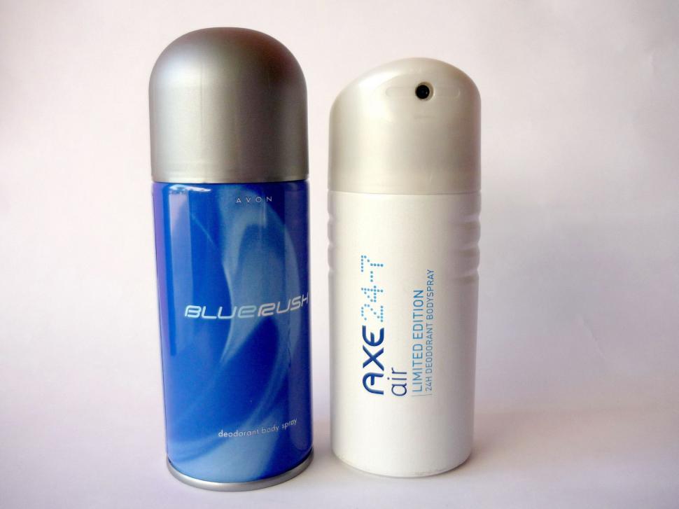 Free Image of Avon Blue Rush and AXE 24-7 
