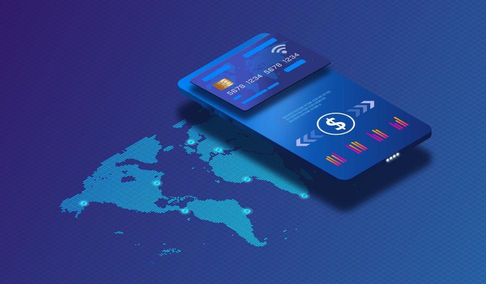 Free Image of Secure Cross-border Payments Concept 