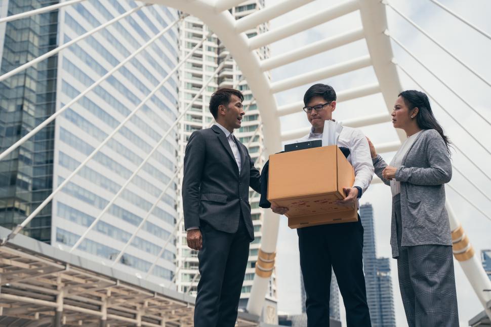 Free Image of Frustrated upset business team with bad work result 