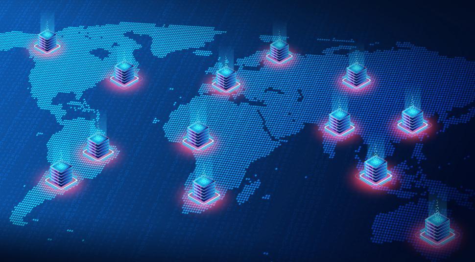 Free Image of Edge Computing - CDN - Content Delivery Network 