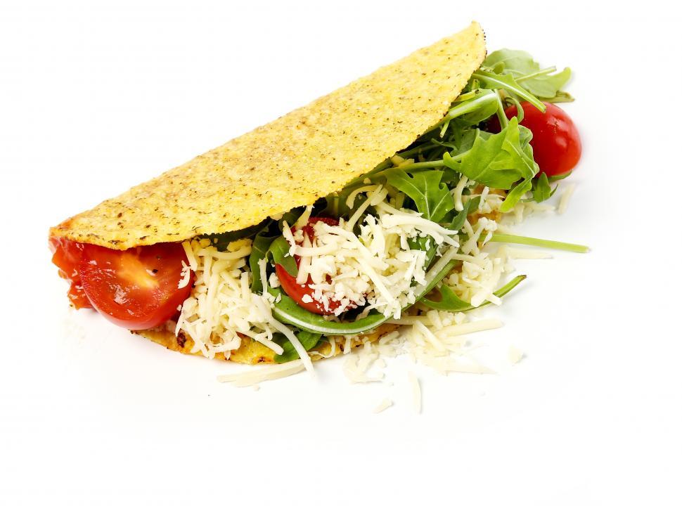Free Image of One taco 