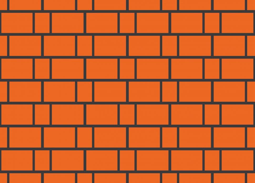 Free Image of Brick wall illustration  