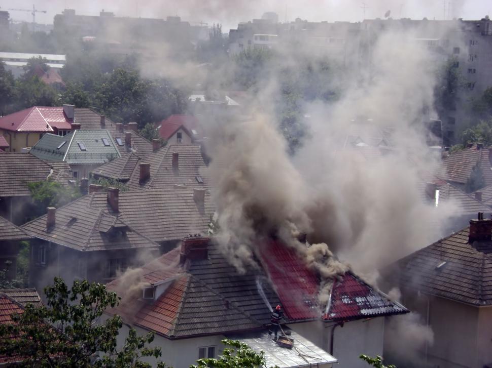 Free Image of House on Fire 