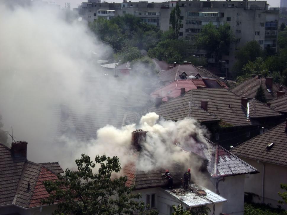 Free Image of House on Fire 