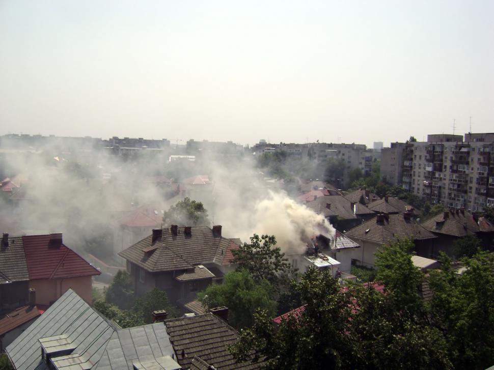 Free Image of House on Fire 