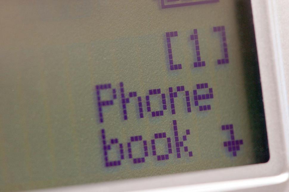 Free Image of Cell Phone Screen 