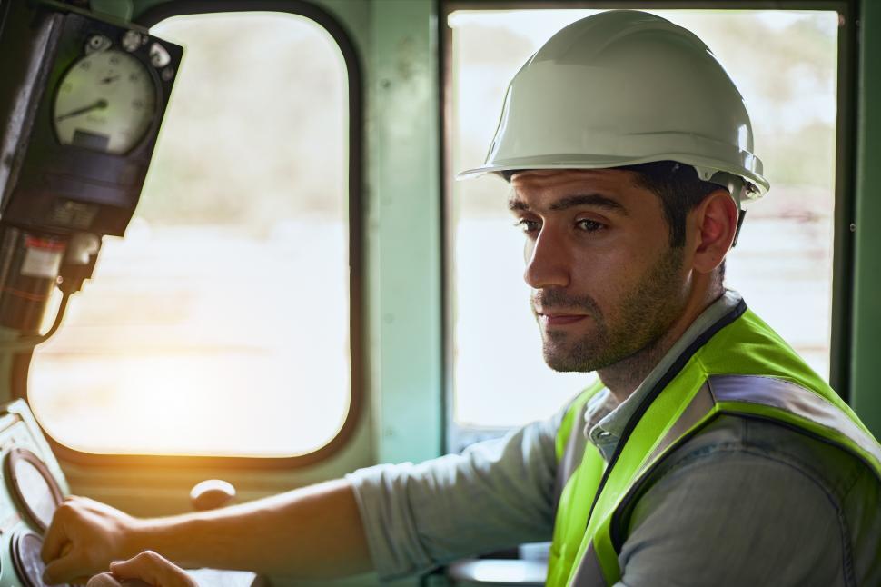 Free Image of The industrial mechanical engineer technician is in control 