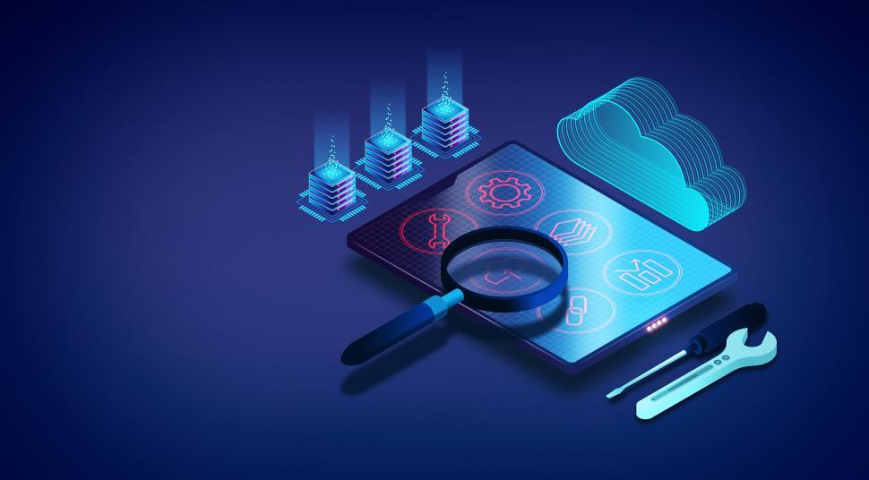 Free Image of Functional Testing Concept - Cloud Computing - Illustration 