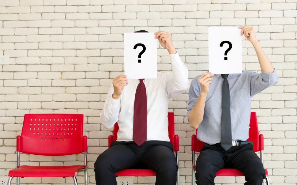 Free Image of People waiting for a new job interview. 