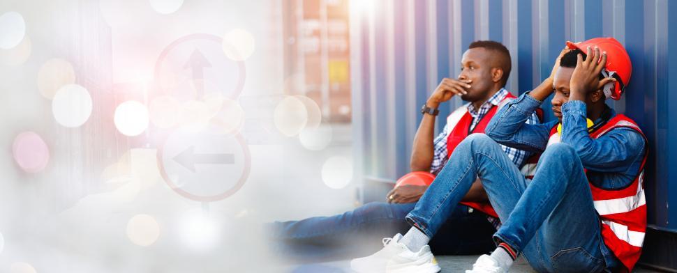 Free Image of Industrial workers are stressed by unstable jobs 