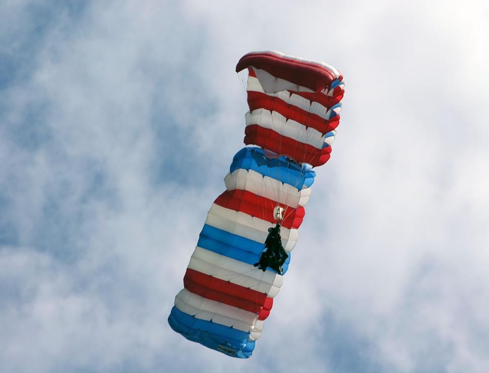 Free Image of Parachutes team 