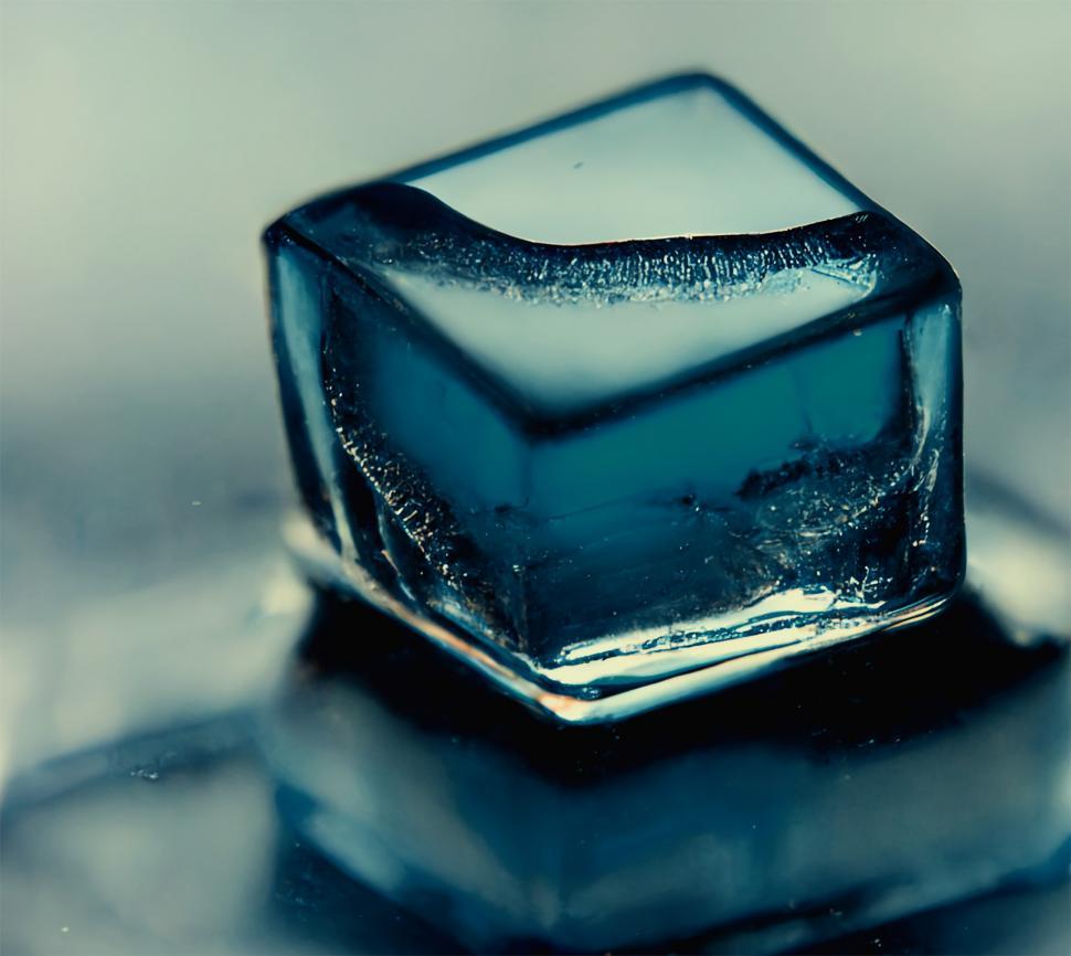 Free Image of Ice Cube Melting 