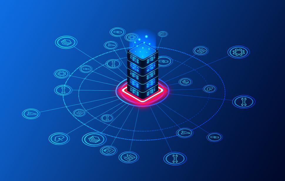 Free Image of Application Data Storage Concept - Illustration 