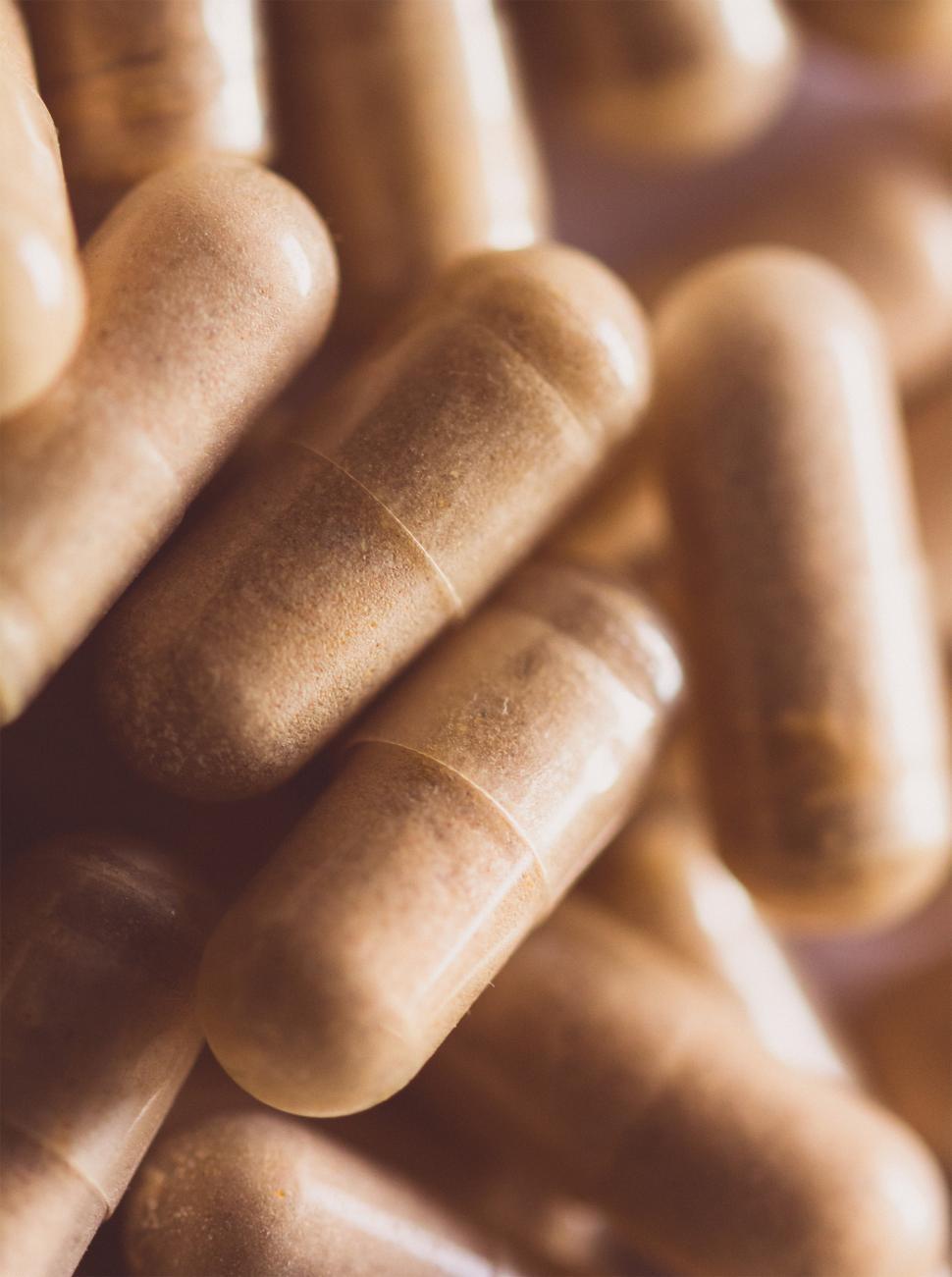Free Image of Capsule pills macro  