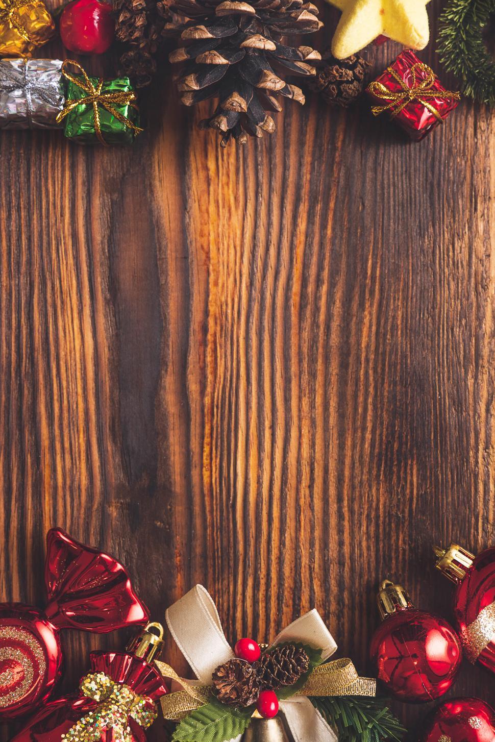 Free Image of Christmas background, decorations for Christmas 