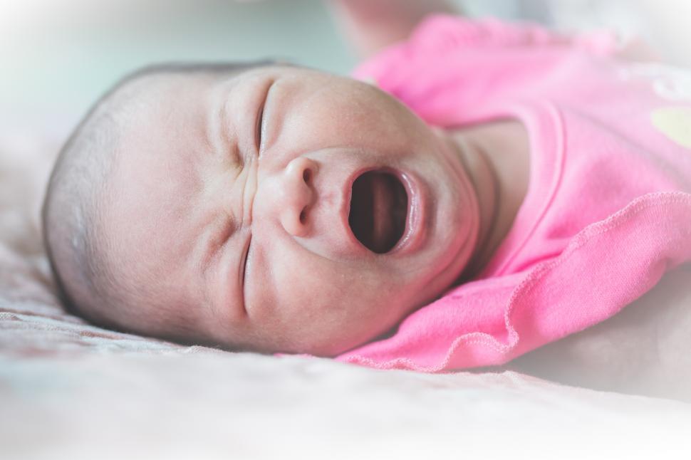 Free Image of Crying baby 