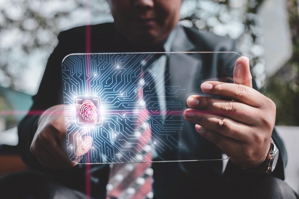 Free Image of Business protection and security technology 