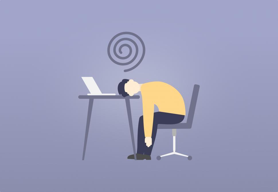 Free Image of Burnout Syndrome Concept 